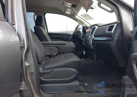 2018 Nissan Titan Sv from USA, damaged, VIN 1N6AA1EJ0JN518166